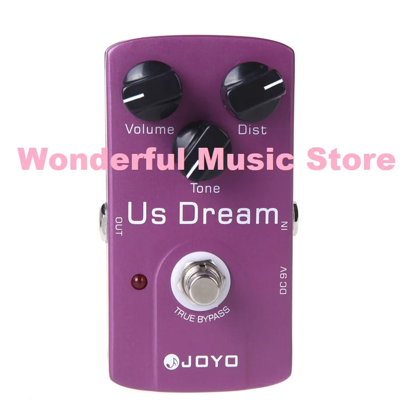 

JOYO JF-34 US DREAM Distortion Guitar Pedal Simulate High Gain Distortion Tone Driven Tube Amplifier Single Effect Pedal Guitar