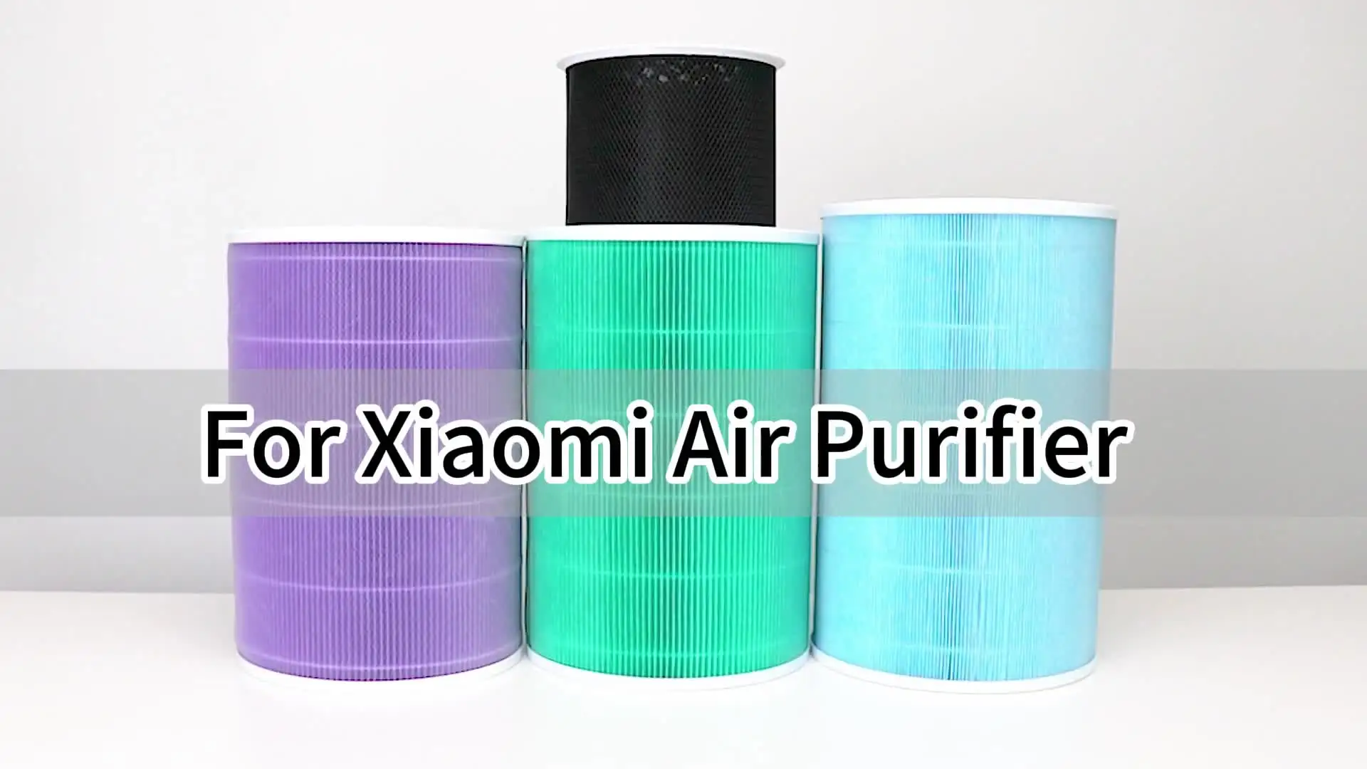 Détail du filtre HEPA avec charbon actif pour purificateur d'air, texture et matériau