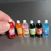 Cute Miniature Simulation Mini Beer Water Bottle Drinks Model For Barbies Ob11 Dolls House Accessories Kids Playtend Play Toys 6