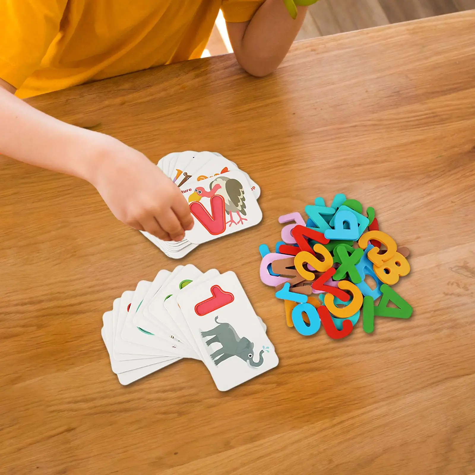 

Изучите алфавит и цифры, детская игрушка для распознавания доски для семейной игры, детские ранние подарки на день рождения