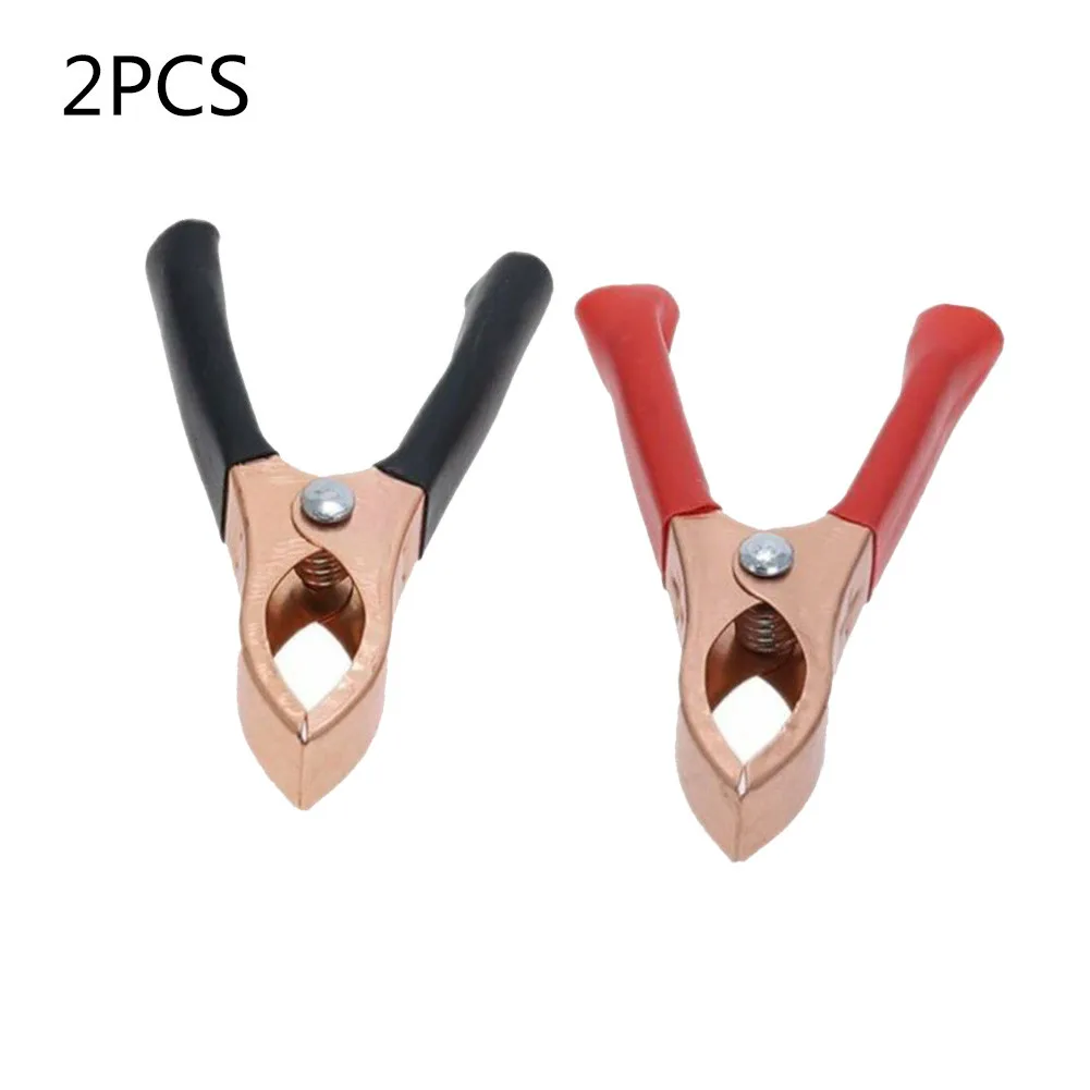 Alligator Clips 2/10/20pcs 30A 70mm Clips Battery Clamps Crocodile Clip For Electrical Engineering Voltage Testers Test Clip Test Hooks Clips Electrical Clamp
