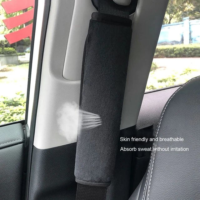 Cintura di sicurezza per Auto cintura di sicurezza in pelle PU copertura per  spalla protezione traspirante imbottitura per cintura di sicurezza  accessori per interni Auto - AliExpress