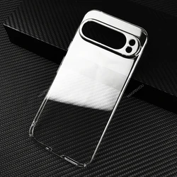 Ultra Thin Clear Hard Plastic Protective Case with Camera Protection - Clear (For Pixel 11 Pro)