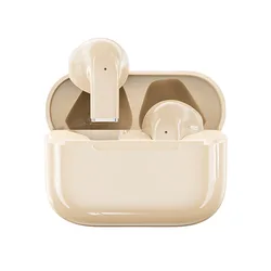 Compact TWS Wireless Bluetooth Earbuds with Advanced Noise Cancellation and Built - In Mic (Skin)
