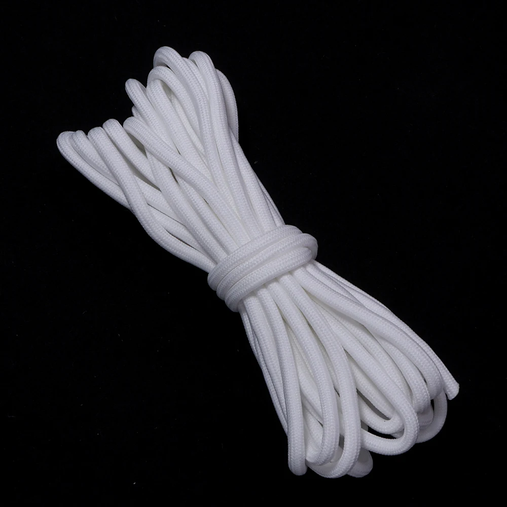 Colorful Polyester Braided Rope for Jewelry Making and Handcraft Accessories - 5 Yards, 5mm