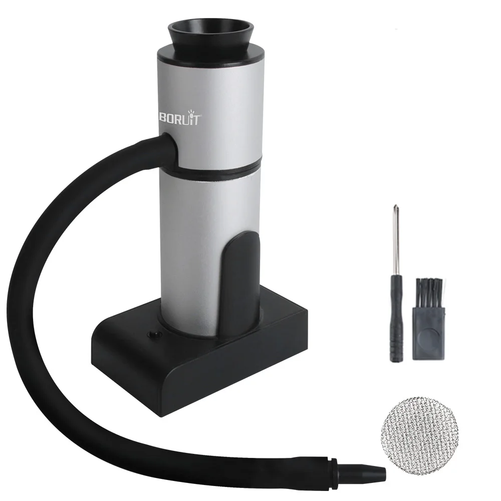 Description Picture 3 of itemBORUiT SK306 Smoking Gun Portable Molecular Cuisine Machine Food Smoke Infuser Meat Burn Bar Smokehouse Cook Smoke Generator
