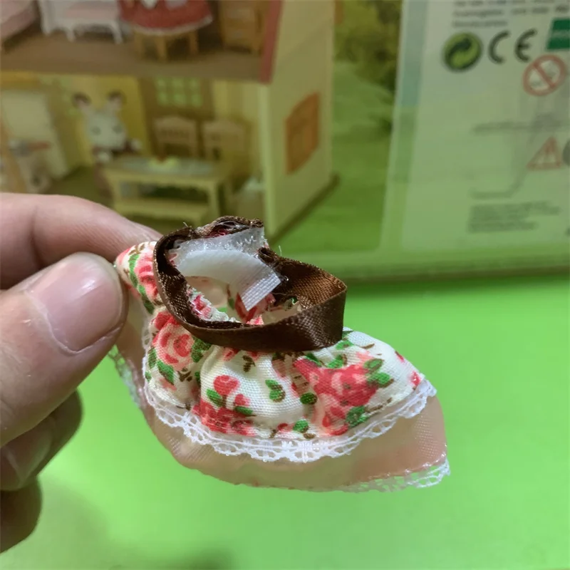 ternurinesAuthentic Japanese senbell family play house toy doll animal doll mini decoration Cross dress H15