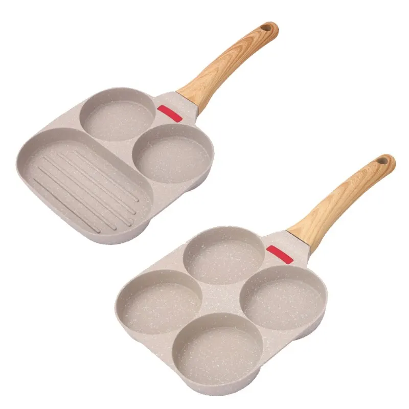 Omelet Pan Non-stick 3 Hole/4 Hole