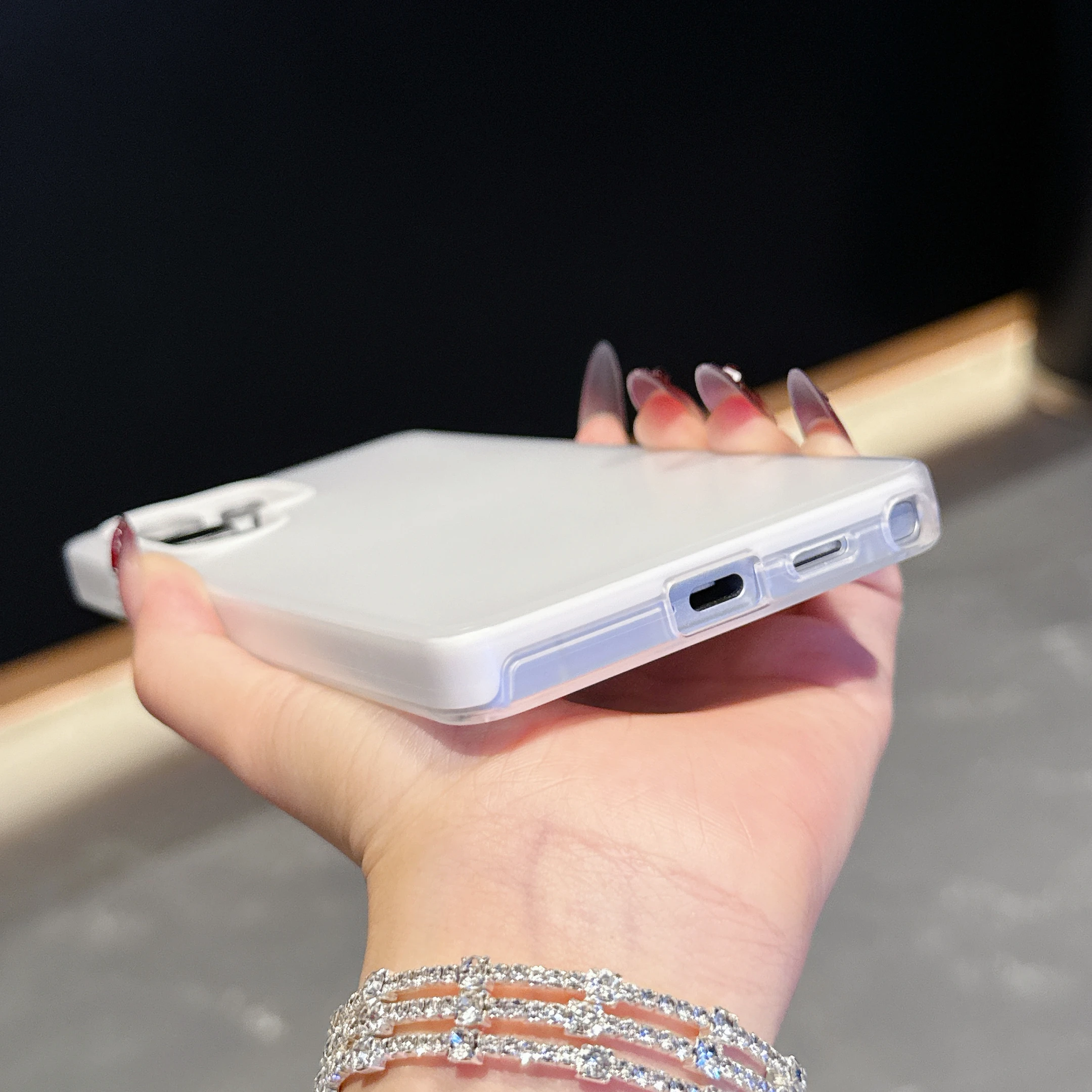 Candy Color Matte Jelly Dual-Layer Hard Phone Case