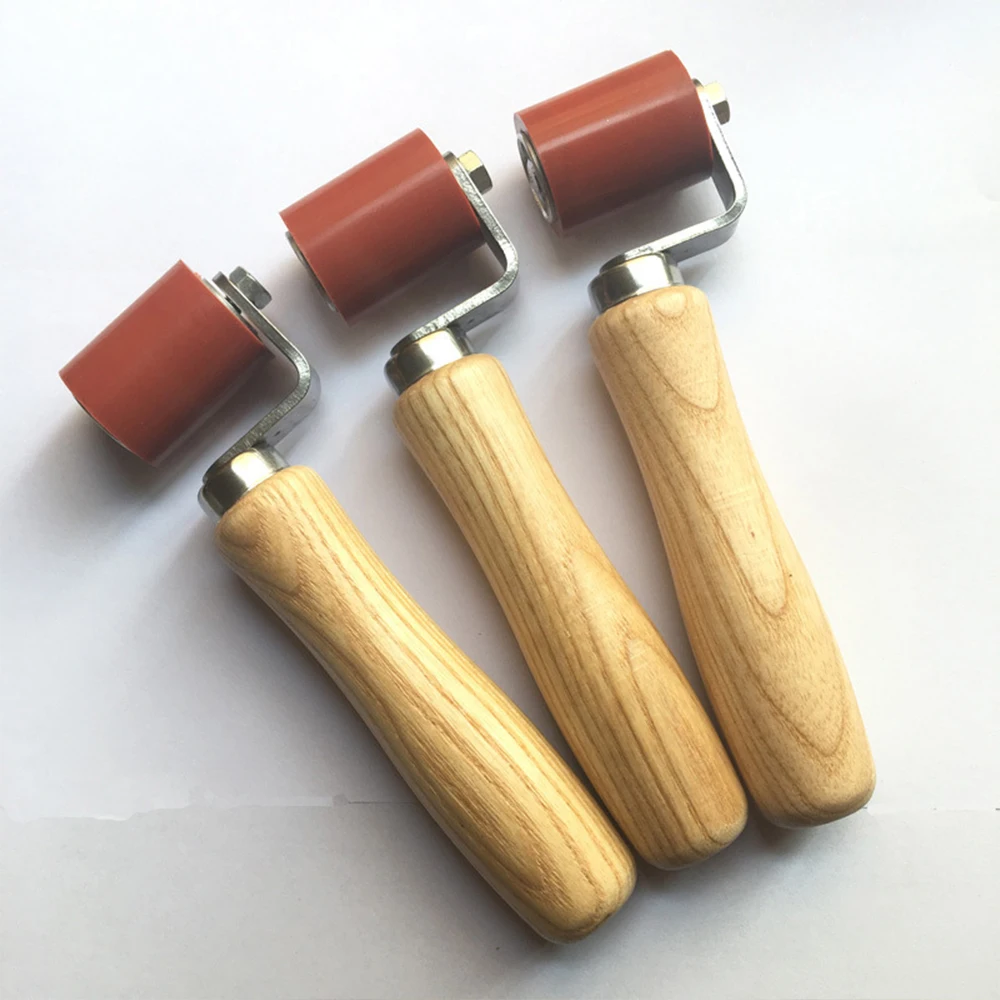 40mm Silicone Seam Roller With 6mm Brass Detail Penny Roller Smoothing Seam Roller Tool for PVC/TPO/EPDM Single Ply Roofing Tape 3