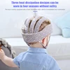 Baby Helmet Safety Cap For Babies Boys Girls Summer Breathable Cotton Mesh Hat Children Crawl Walk Playing Infant Anti Collision 5