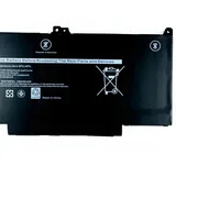 Batterie d'ordinateur portable MXV9V pour Dell Latitude 7300 7400 5300 5310 5300 5310 série 2 en 1 5VC2M 05VC2M 829MX 0829MX 7.6V 60WH 4