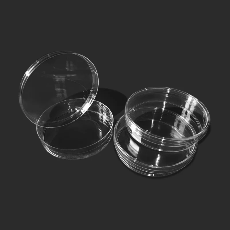 10 개/가방 70mm 무균 페트리 접시 뚜껑 실험실 저렴한 실험실 생물 과학 학교 용품 미생물학