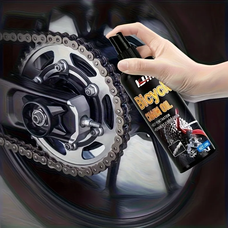 Nettoyant et lubrifiant pour chaîne de vélo 2 en 1 : protection robuste toutes saisons, antirouille pour vélos/serrures 1 Nettoyant et lubrifiant pour chaîne de vélo 2 en 1 : protection robuste toutes saisons, antirouille pour vélos/serrures 1