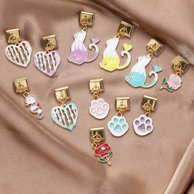 Lovely Cat Heart Rose Gold