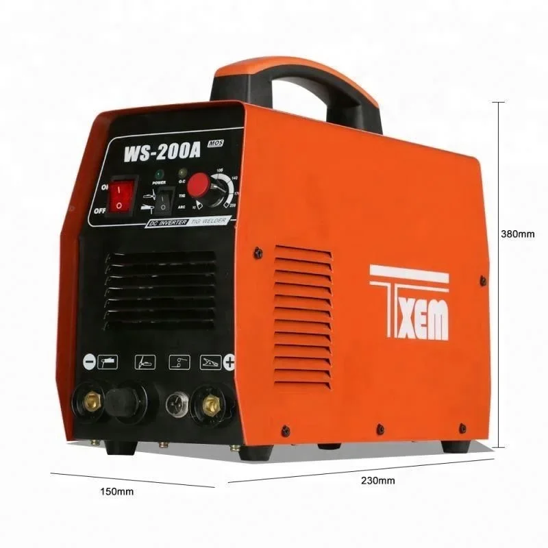 TIG-200A Industrial Inverter-based Mma Tig Welder 200 Am Welding Machine 5