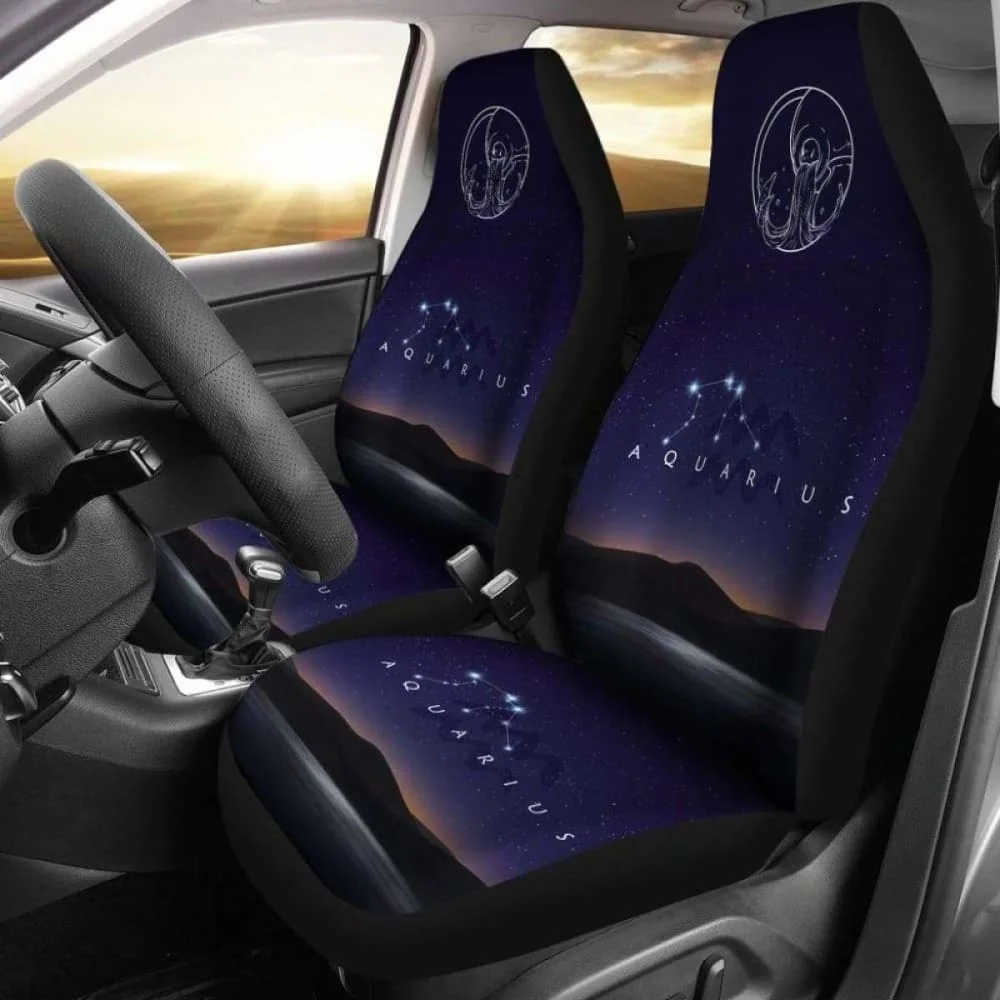 

Zodiac Aquarius Nite Seat Cover Pack of 2 Universal Front Seat Protective Cover