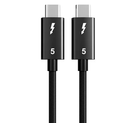 Premium Thunderbolt 5 USB - C Fast Charging Cable - 240W Power, 80Gbps Data Transfer, 16K Video Support - 2m (Thunderbolt 5)