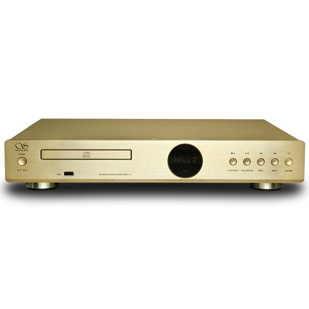 ShanLing CD-S100 (15) CD HDCD Player USB Reader Silver Version HIFI CD Turnable with remote control CDS100