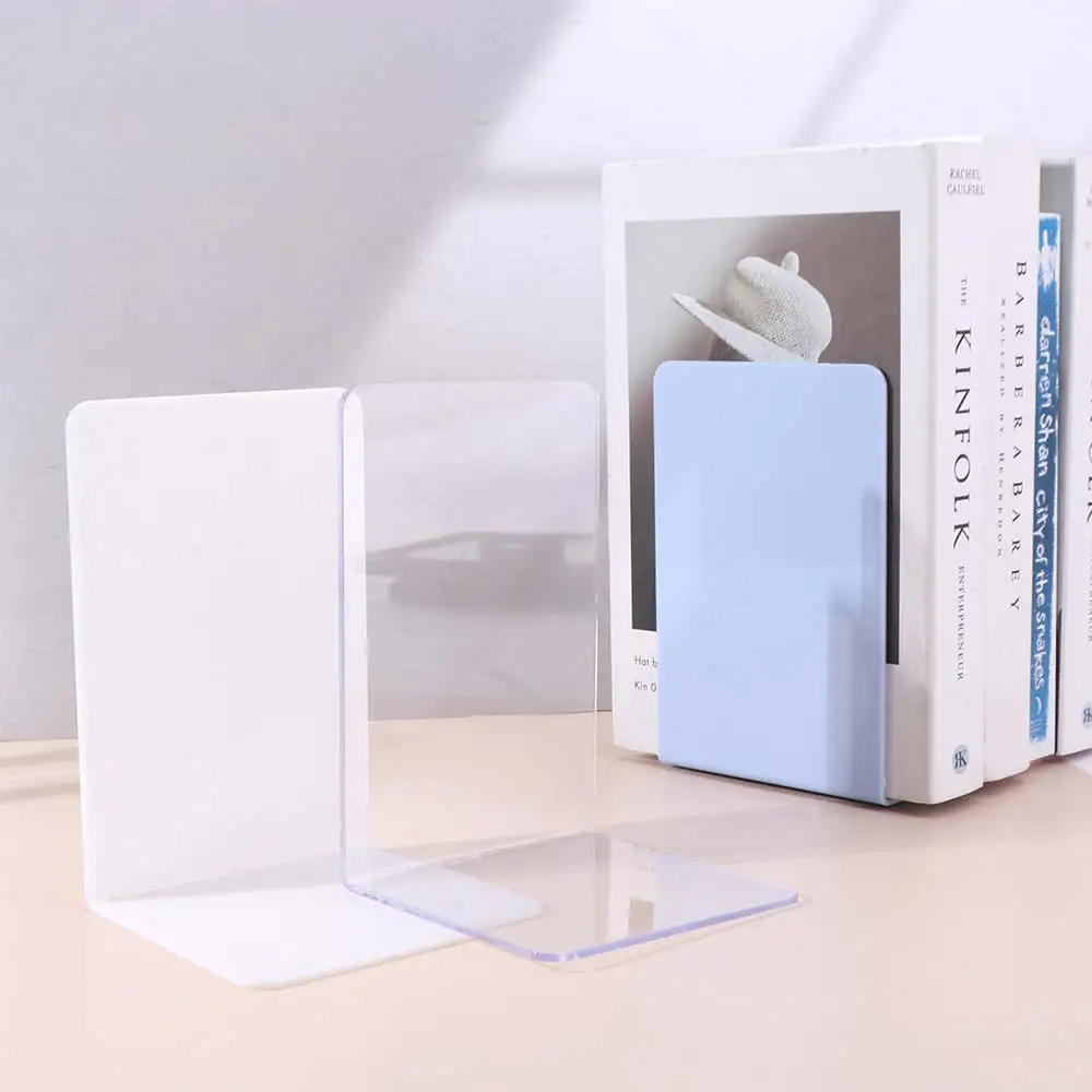 Organizzatore da Scrivania a Forma di L, Supporto per Libri INS Durevole, Espositore Semplice per Libri, Scaffale Porta Libri - immagine 5