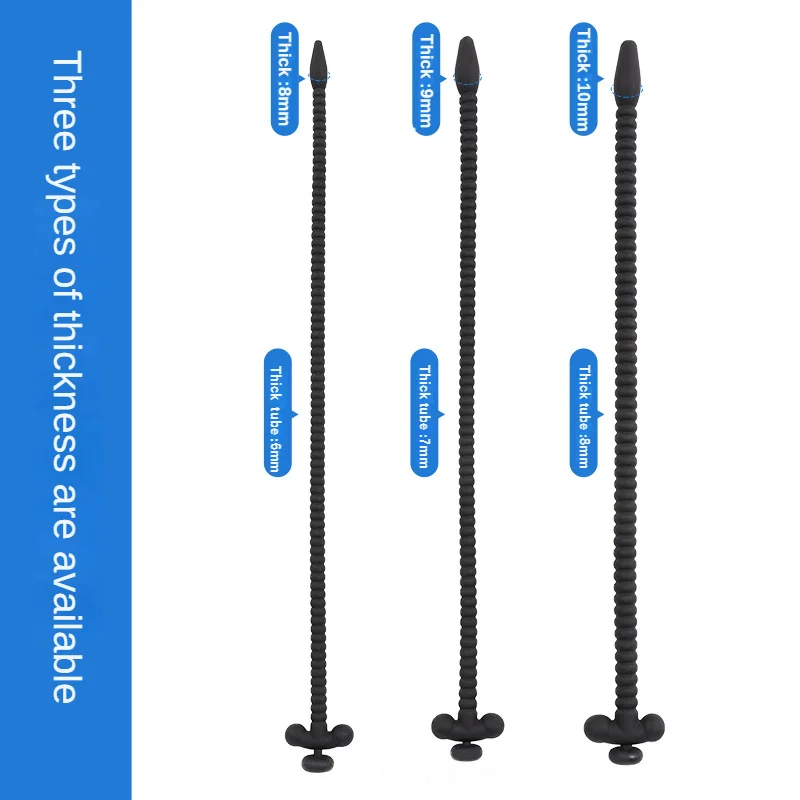 Silicone Urethral Catheter Dilator Horse Eye Stimulation Sounding Penis Plug Insert Urethra Adult Sex Toys for Men Gay silicone urethral dilator urethral dilator