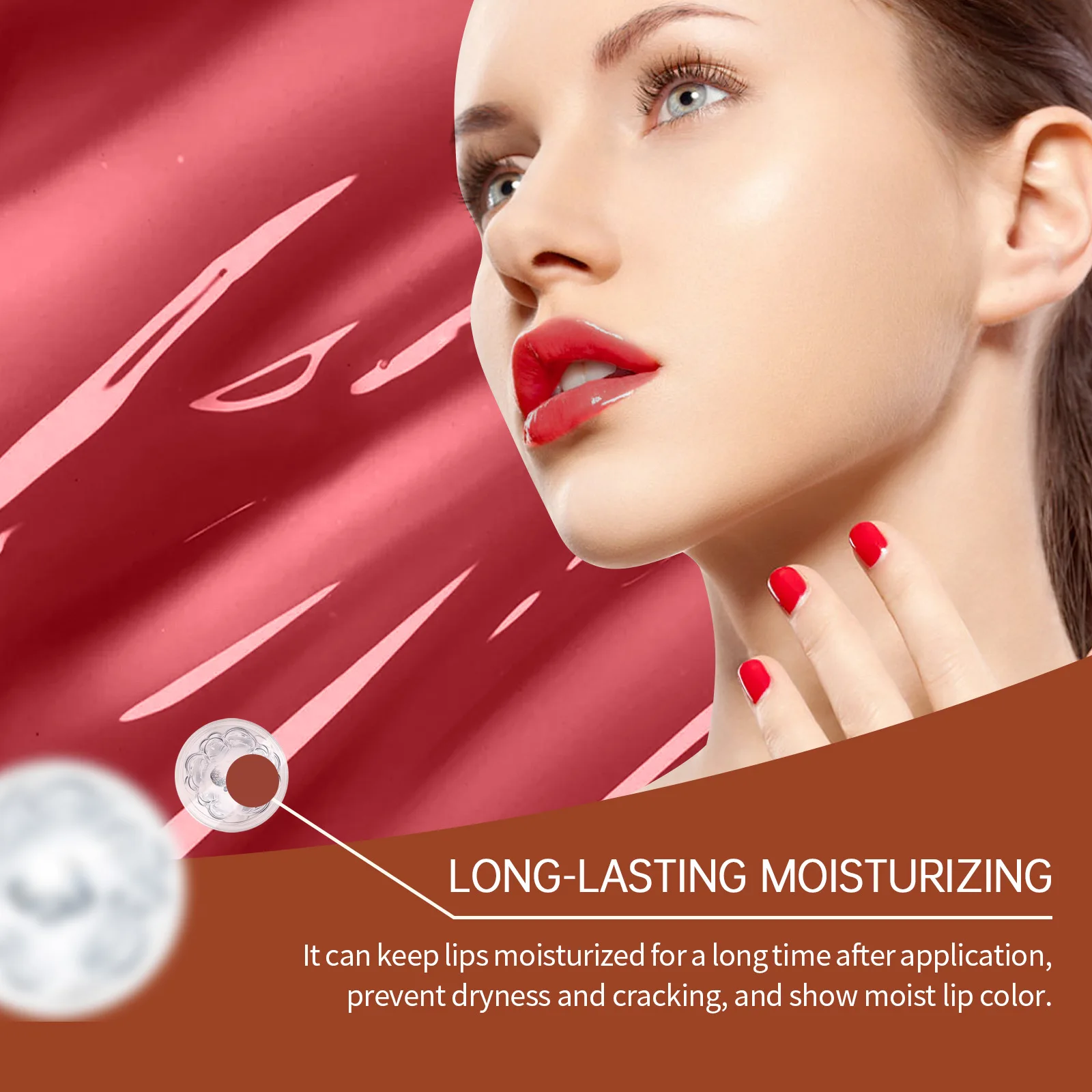 Velvet Mirror Lip Glaze Moisturize Nourishing Silky Smooth Lip Non Stick Cup Long-lasting Liquid Lipstick Makeup Cosmetics Care 6