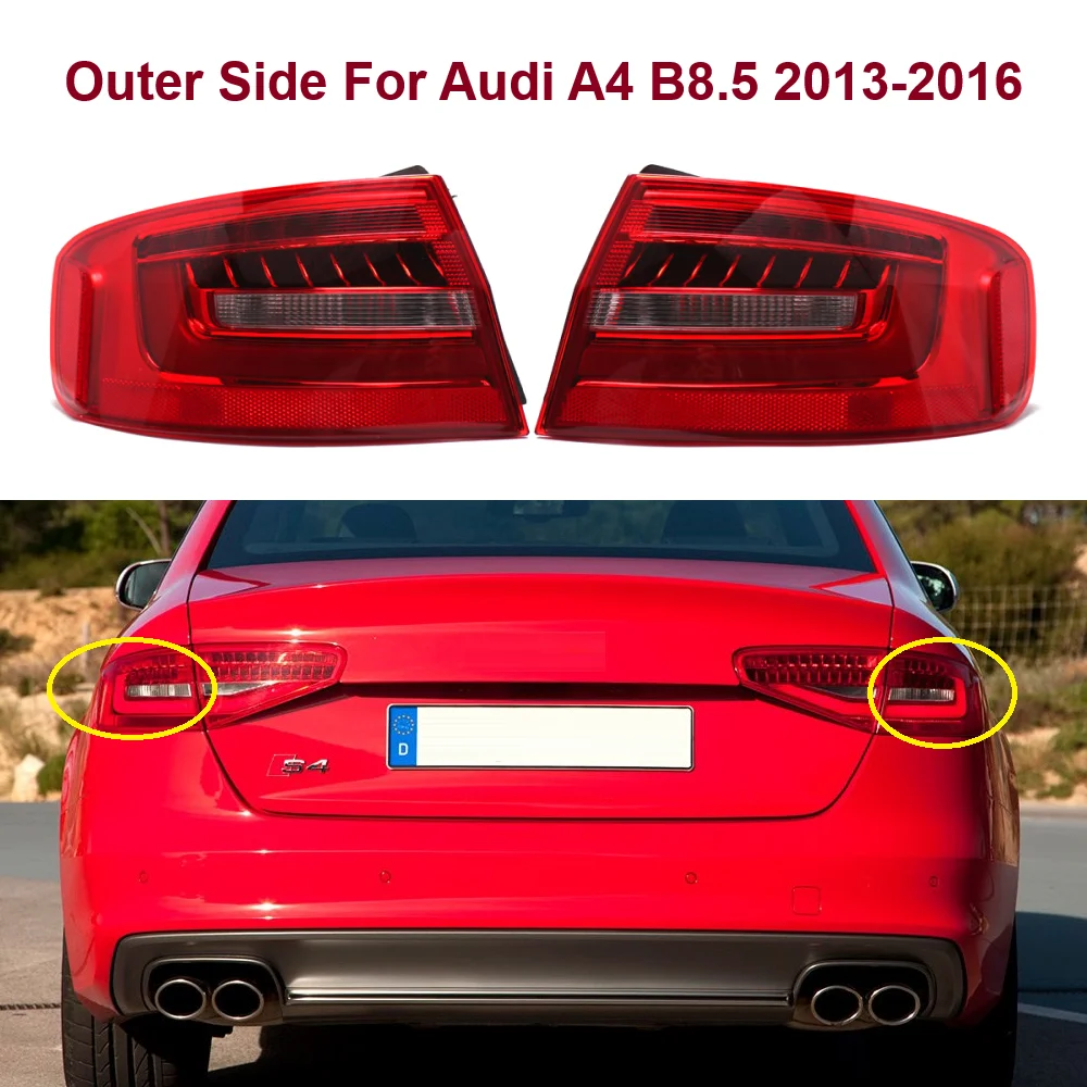 

Внешний боковой фонарь, задний фонарь, задний фонарь в сборе, задний фонарь, задний фонарь для Audi A4 B8.5 2013 2014 2015 2016