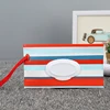 1Pcs EVA Portable Snap-Strap Tissue Box Wet Wipes Bag Flip Cover Cosmetic Pouch Outdoor Useful Baby Stroller Accessories 5
