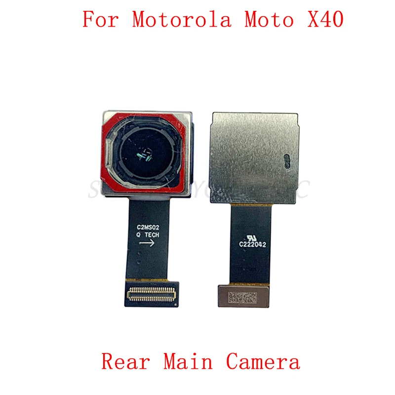 

Оригинальный гибкий кабель задней передней камеры для Motorola Moto X40, основной большой маленький Модуль камеры, запасные части