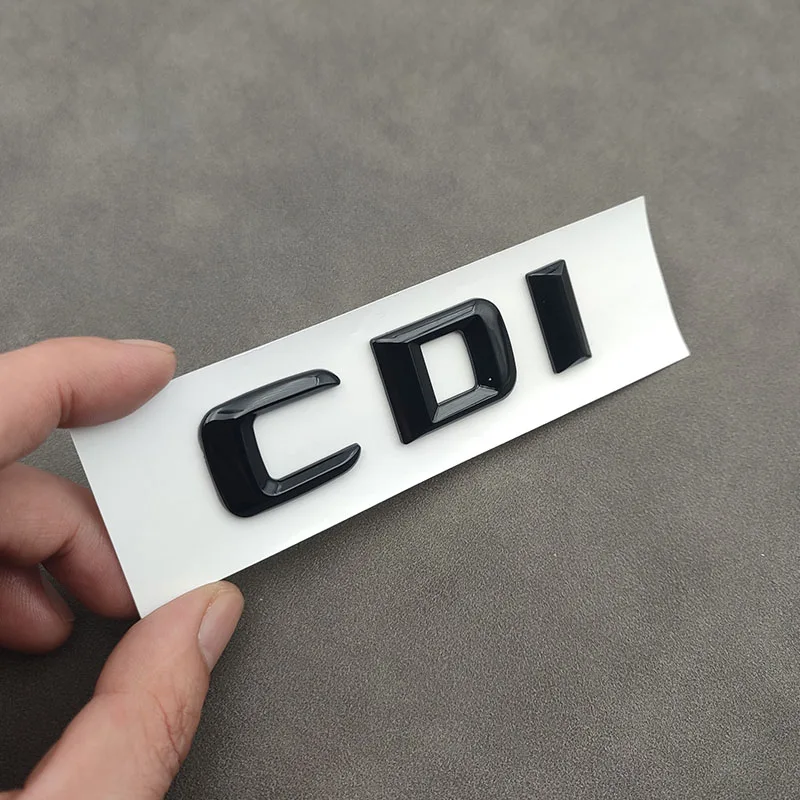3d ABS Chrome Black Logo C220 Emblem Letters Car Trunk Badge For W204 W205 C 220 C220 Sticker Accessories
