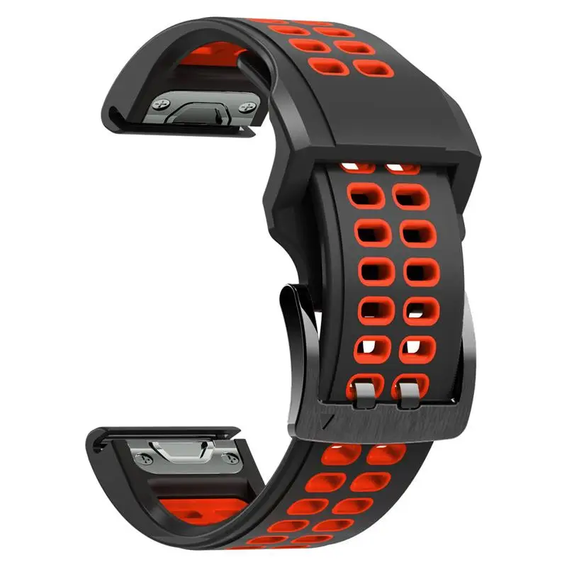 

HAODEE Watchbands For Garmin 22/26mm Fenix 6 6X Pro 5 5X Plus 3HR 935 Smart Watch Silicone Band Fenix 7X 7 6X Quick Easyfit