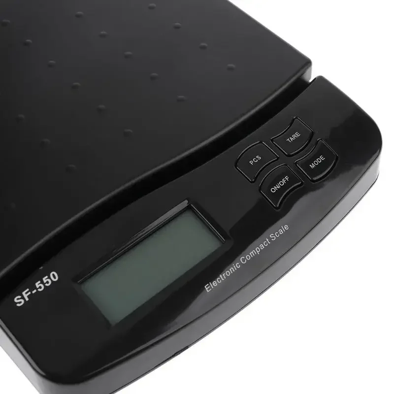 디지털 우편 배송 체중계 전자 우편물 계량 저울, 카운팅 기능 SF-550 포함, 25kg/1g 55lb
