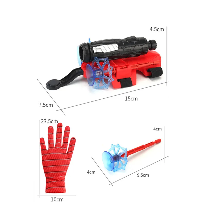 Children Love Toys Spider Silk Launcher Can Be Sprayed Spider Silk Gloves  Launcher for Spider Cosplay