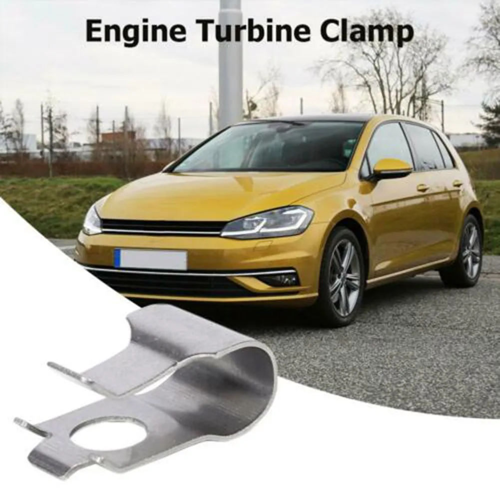 

Silver Car Engine Wastegate Actuator Rattle Spring Clip Fastener For Golf 06J145220A Direct Replacement Car Clips Accessories
