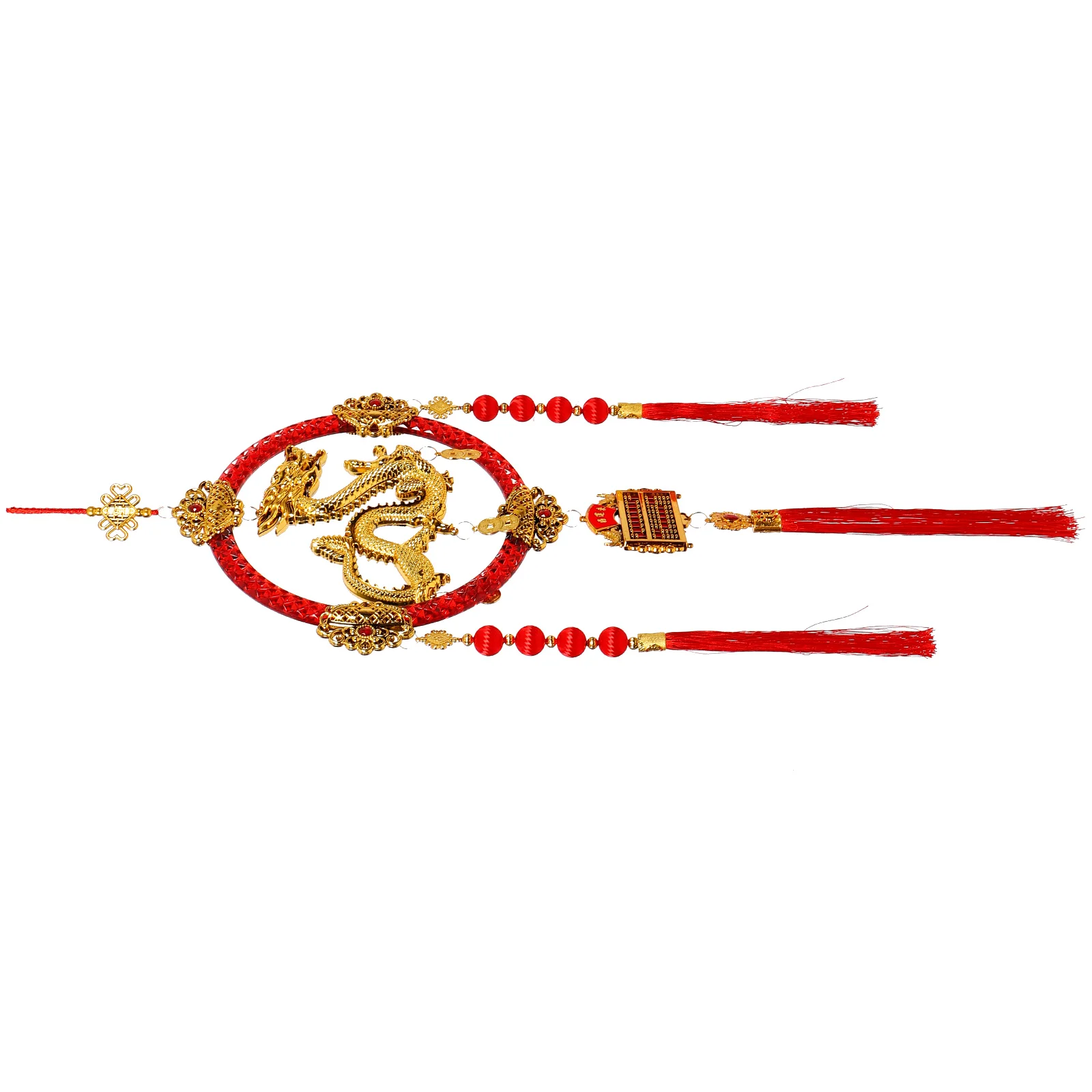 

Year of The Dragon Pendant Festival Supplies New Decorations Spring Decorative Chinese Hanging Car