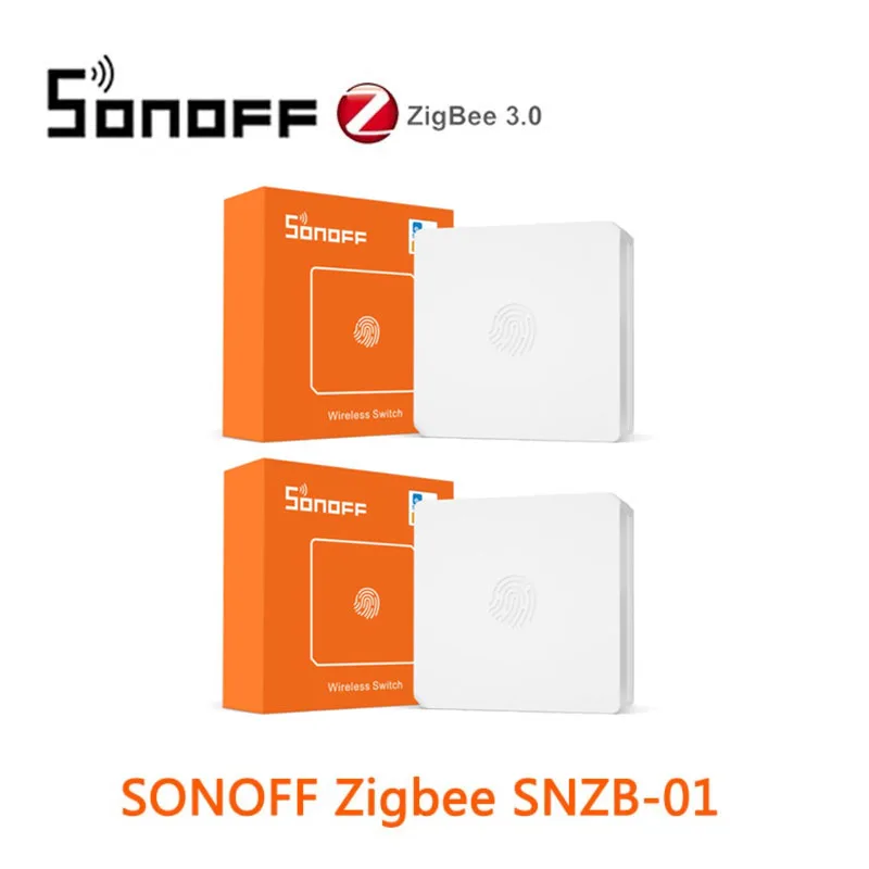 SONOFF Zigbee ZBBridge/Wireless Switch/Temperature Sensor/Motion Sensor/Door Sensor/Dongle For Alexa Google Home SNZB-01 2 3 4 