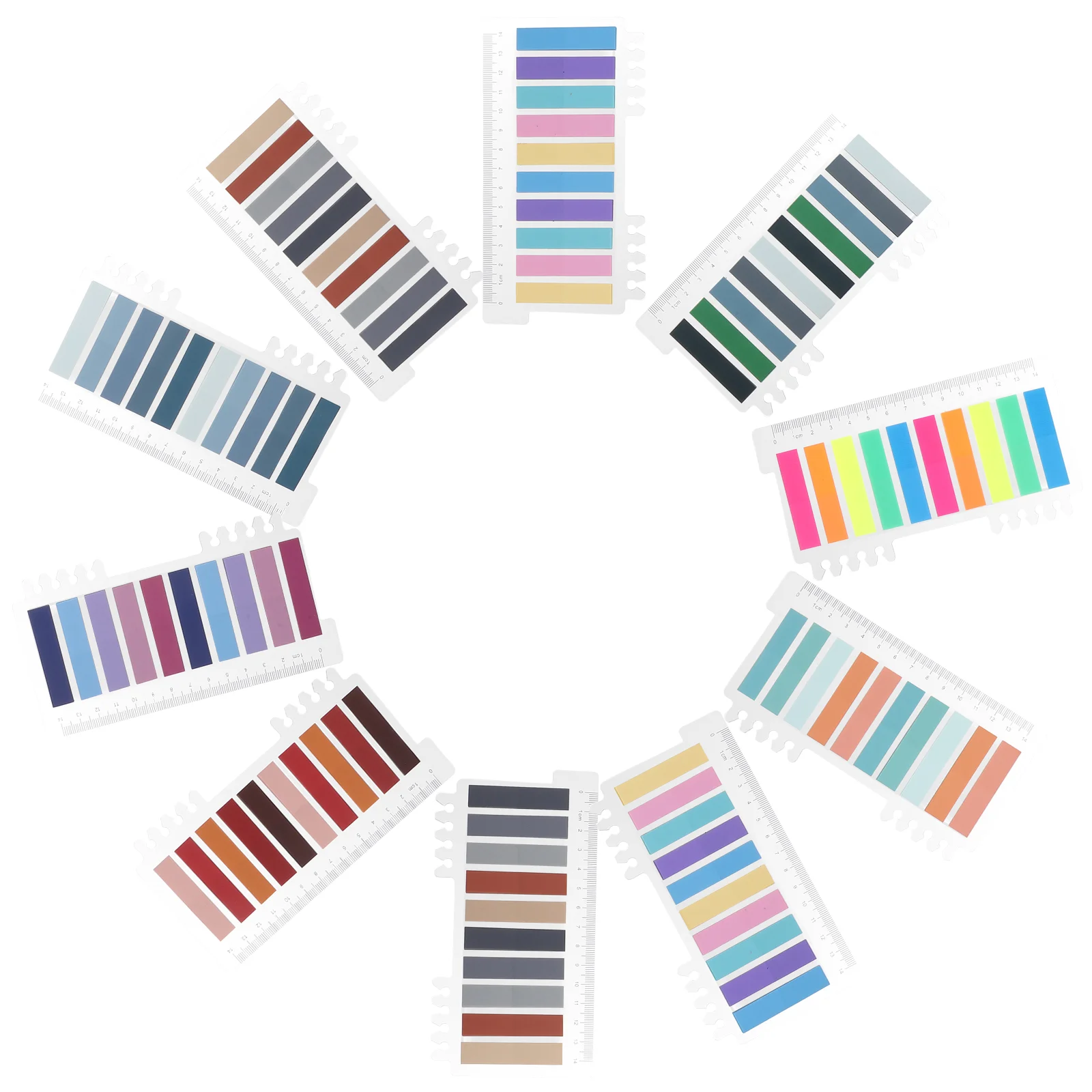 

12 Sets Page Markers Sticky Page Tabs Book Index Tabs Binder Book Sticky Tabs Page Tabs