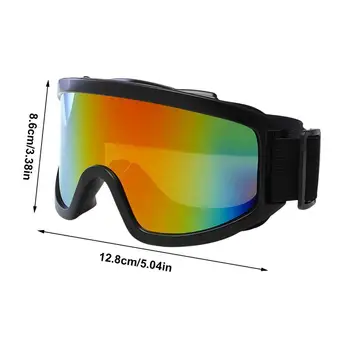 Skiing Goggles Windproof Cycling Motorcycle Goggles Winter Anti-Fog Snowboard Ski Glasses Ski Tactical Goggle outdoor sports 6