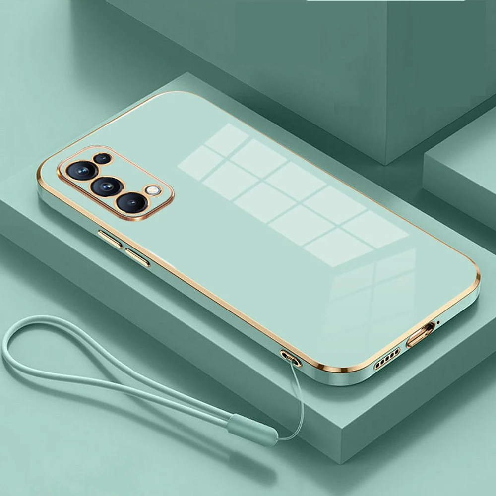 Luxury Plating Shockproof Silicone Back Cover
