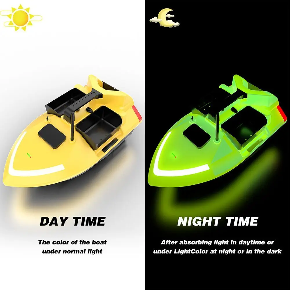 Description Picture 6 of itemGPS Fishing Bait Boat 500m 40 Points Remote Control Bait Boat Dual Motor Fish Finder Automatic Cruise/Return/Route Correction