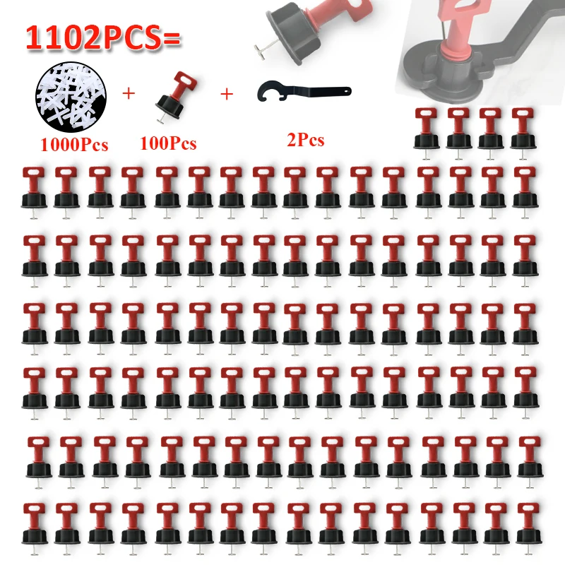 Система выравнивания плитки 1102 шт.