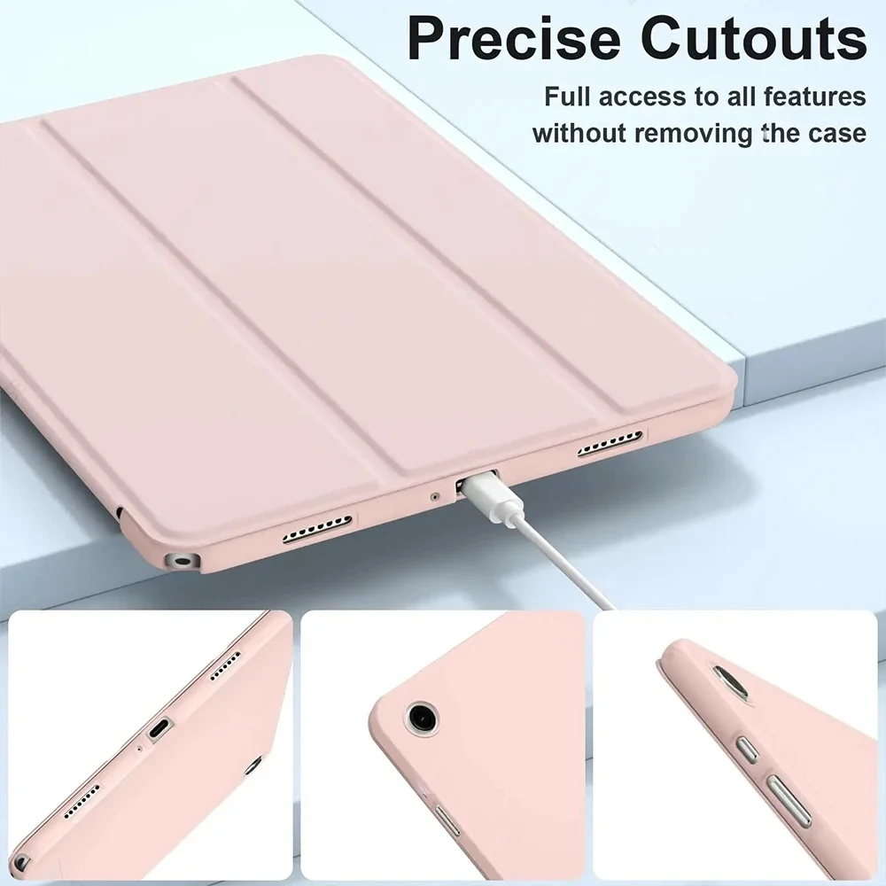 Shockproof TPU Silicone Tablet Case with Auto Wake/Sleep Feature