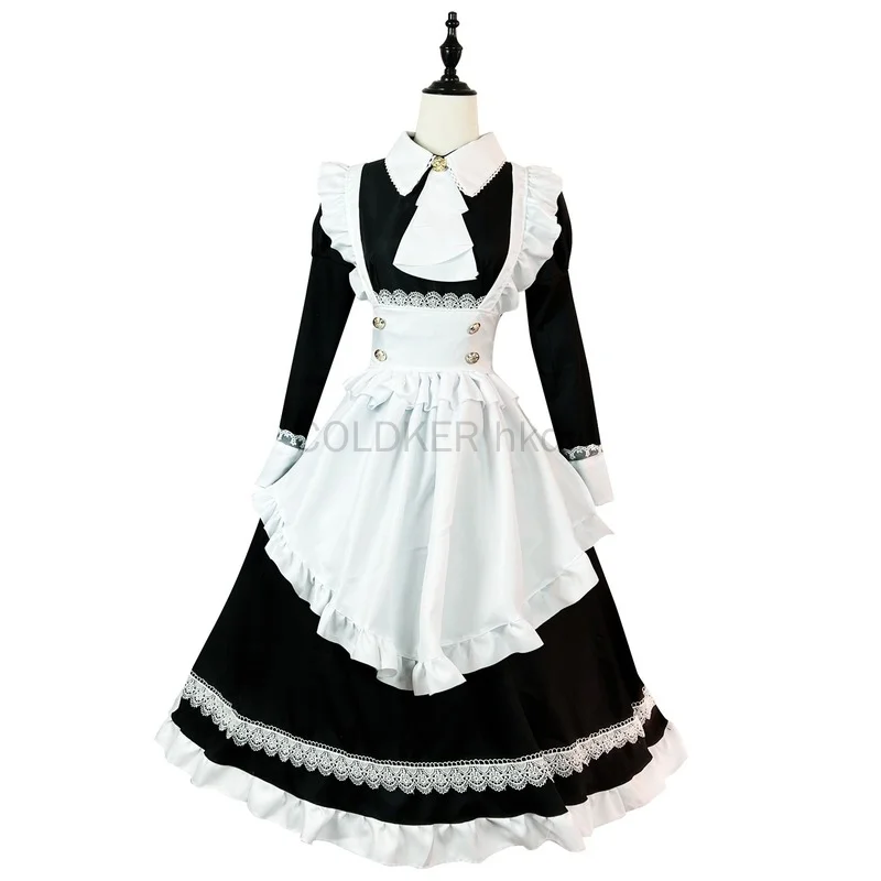 

Maid Outfit Cosplay Costume Anime Lolita Role Play Lingerie Dress Party Outfits Plus Size Black White Clothes