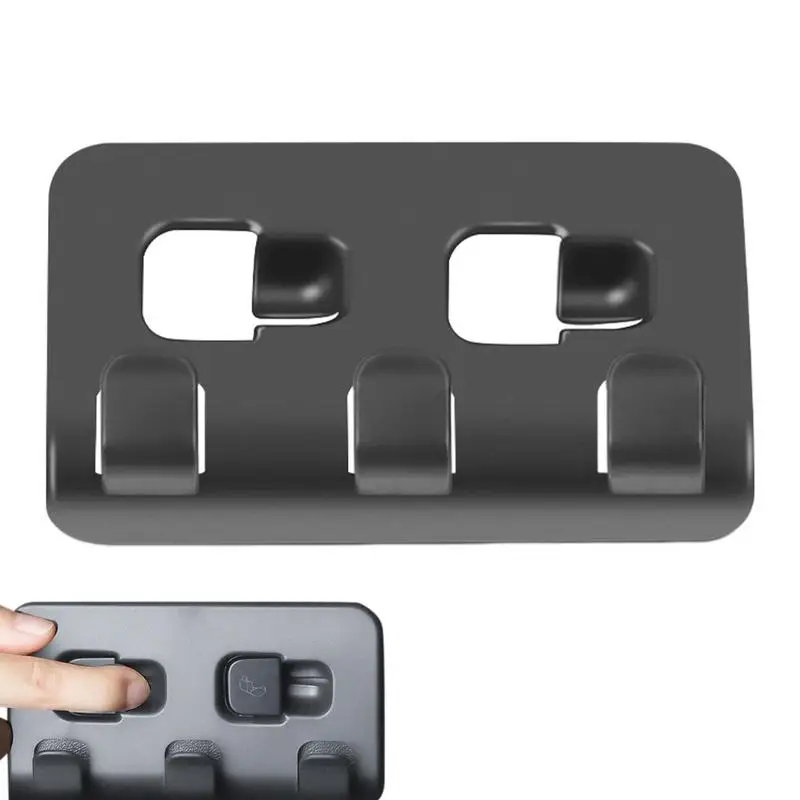 

Trunk Button Hook For Model Y Snap-on Hook With Button For Grocery Bag No Glue Sticking Anti-shake Car Interior Accessory For