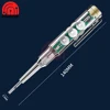 Three-lamp Voltage Tester Pen Built-in Buzzer Non-contact Induction Test Pencil Voltmeter Power Detector Screwdriver Indicator 2
