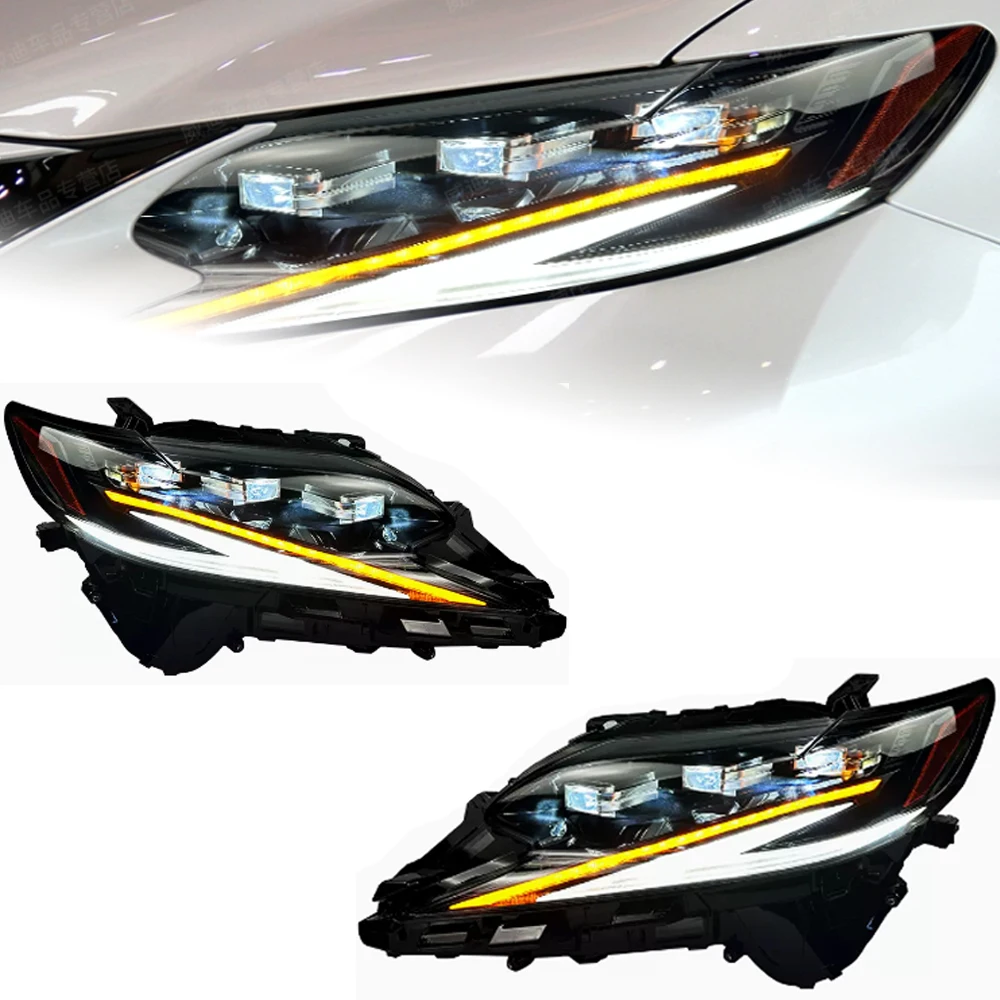 

AKD Car Styling Head Lamp for Lexus ES ES200 Headlights 2015-2017 ES300 LED Headlight DRL Signal Projector Lens auto Accessories