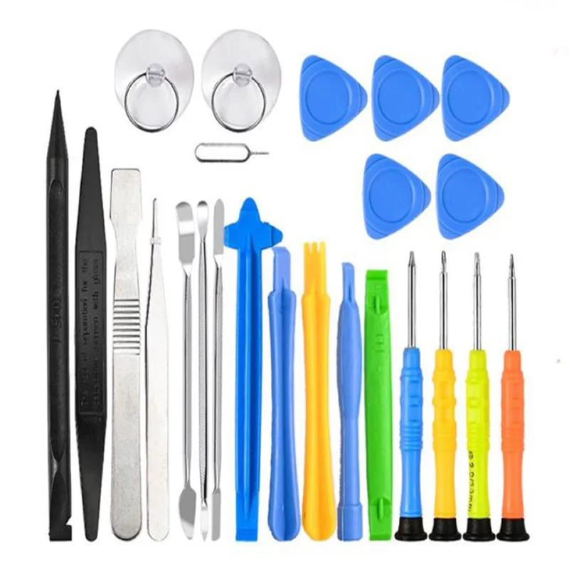 8-24 in 1 스크루 드라이버 세트 iPhone X 8 7 6S 6 Plus 11 Pro XS 핸드 툴휴대 전화 수리 도구 키트 Spudger Pry Opening Tool