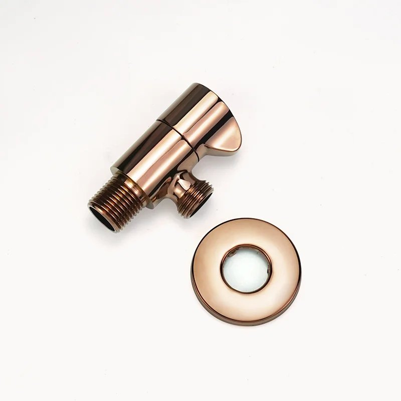 Bathroom Accessories Toilet Triangle Valve Black Hot Cold Water Angle Valves Brass Filling Faucets Heater faucet valve,angle valve,inlet valve,triangle valve,toilet tank filling valve,toilet fill valve