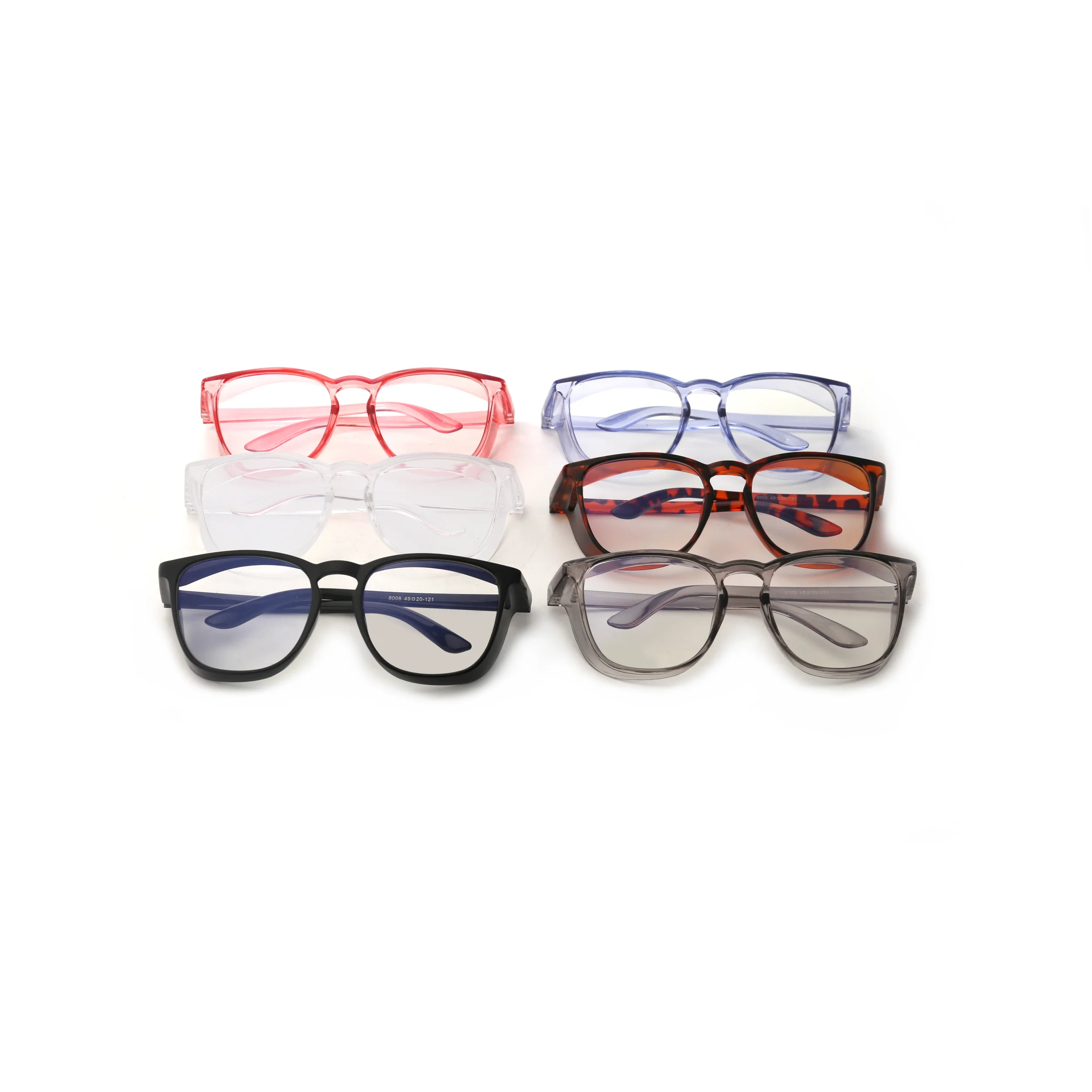Advanced Anti-Fog Safety Glasses with Side Shields and Blue Light Protection