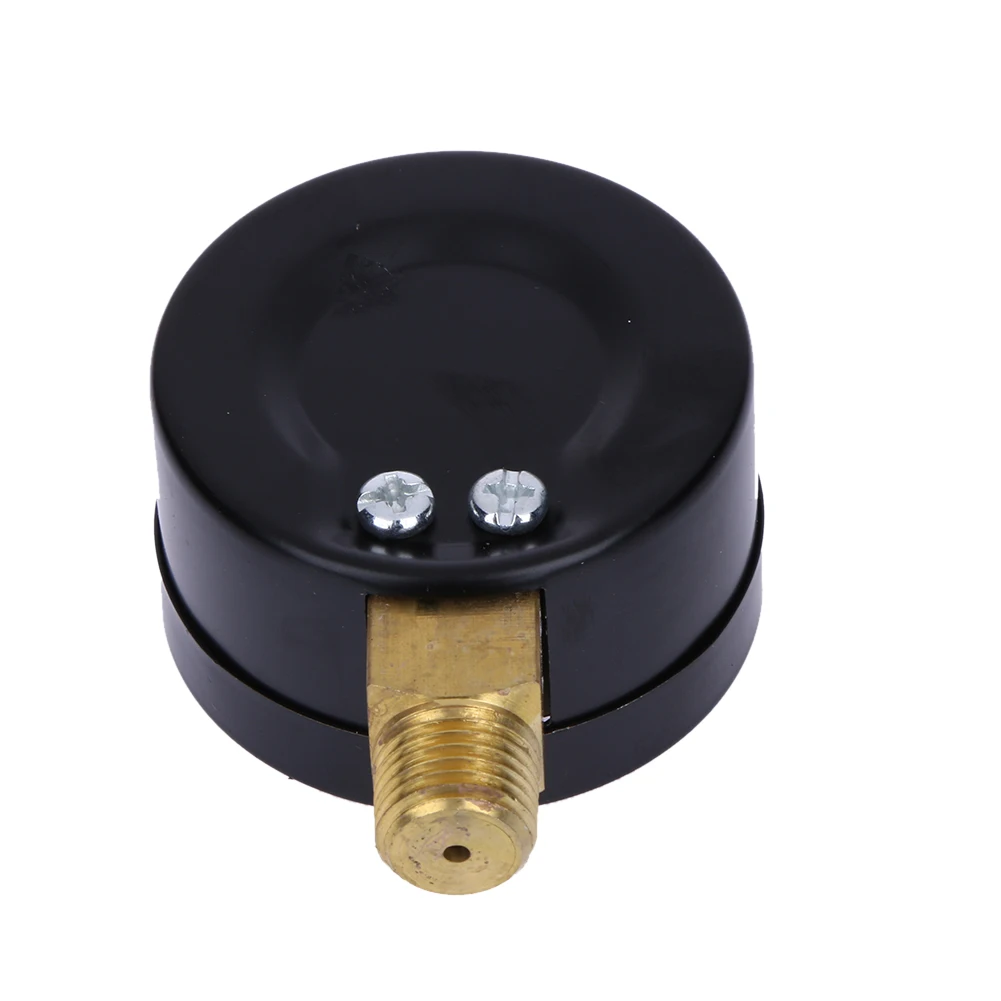 0-100 PSI Air Pressure Gauge Meter 50mm Dial Face Hydraulic Tester Manometer Vacuum Pressure Gauge for Air Water Oil Gas